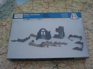 Italeri 6090 WALLS and RUINS diorama WO2